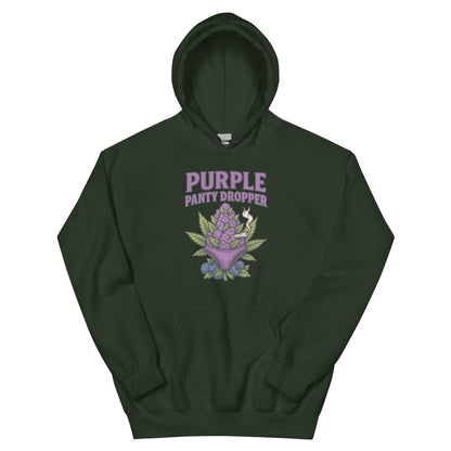 Purple Panty Dropper Unisex Hoodie