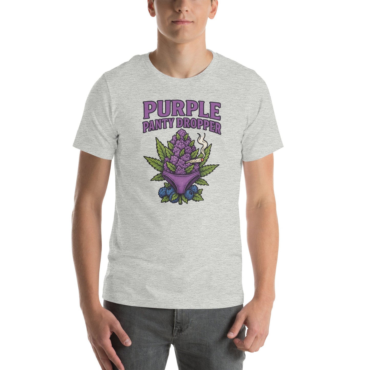 Purple Panty Dropper Unisex t-shirt