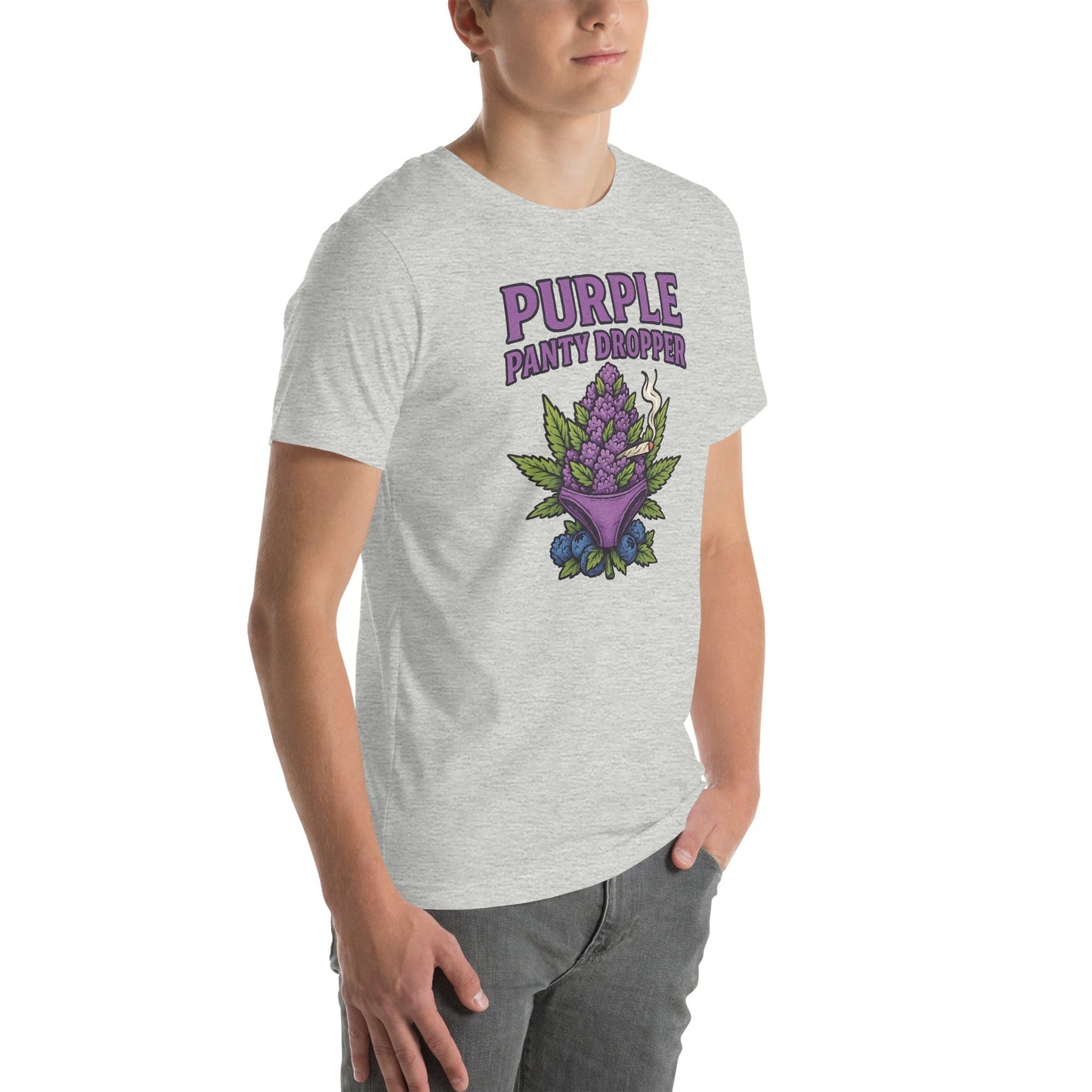Purple Panty Dropper Unisex t-shirt