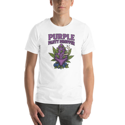 Purple Panty Dropper Unisex t-shirt