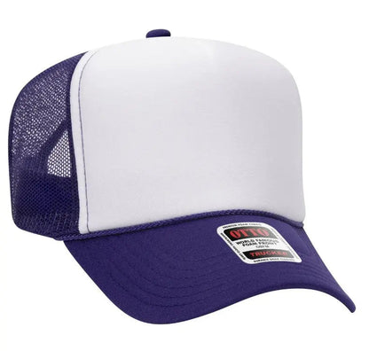 What Happens On The Pontoon Stays On The Pontoon Adult Otto Foam Trucker Hat