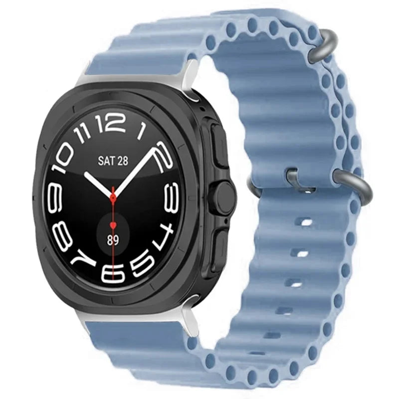 Ocean Silicone Samsung Galaxy Ultra Watch Band 47MM