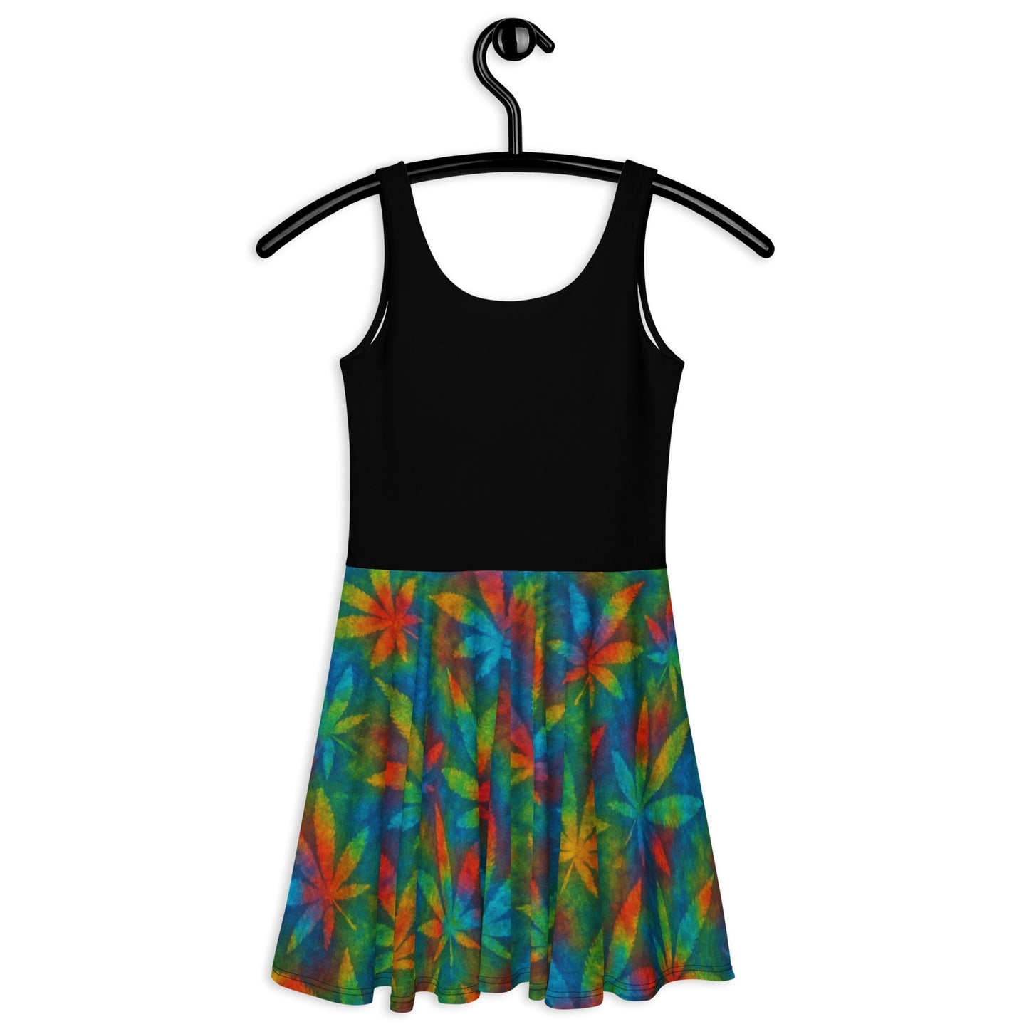 Queen Tie-Dye Skater Dress