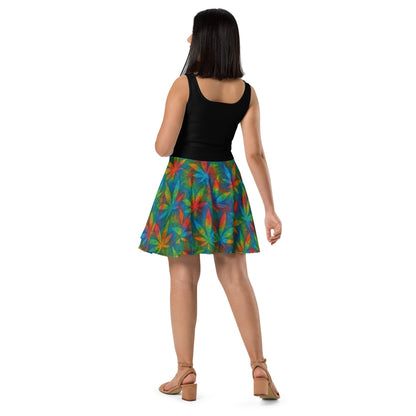 Queen Tie-Dye Skater Dress