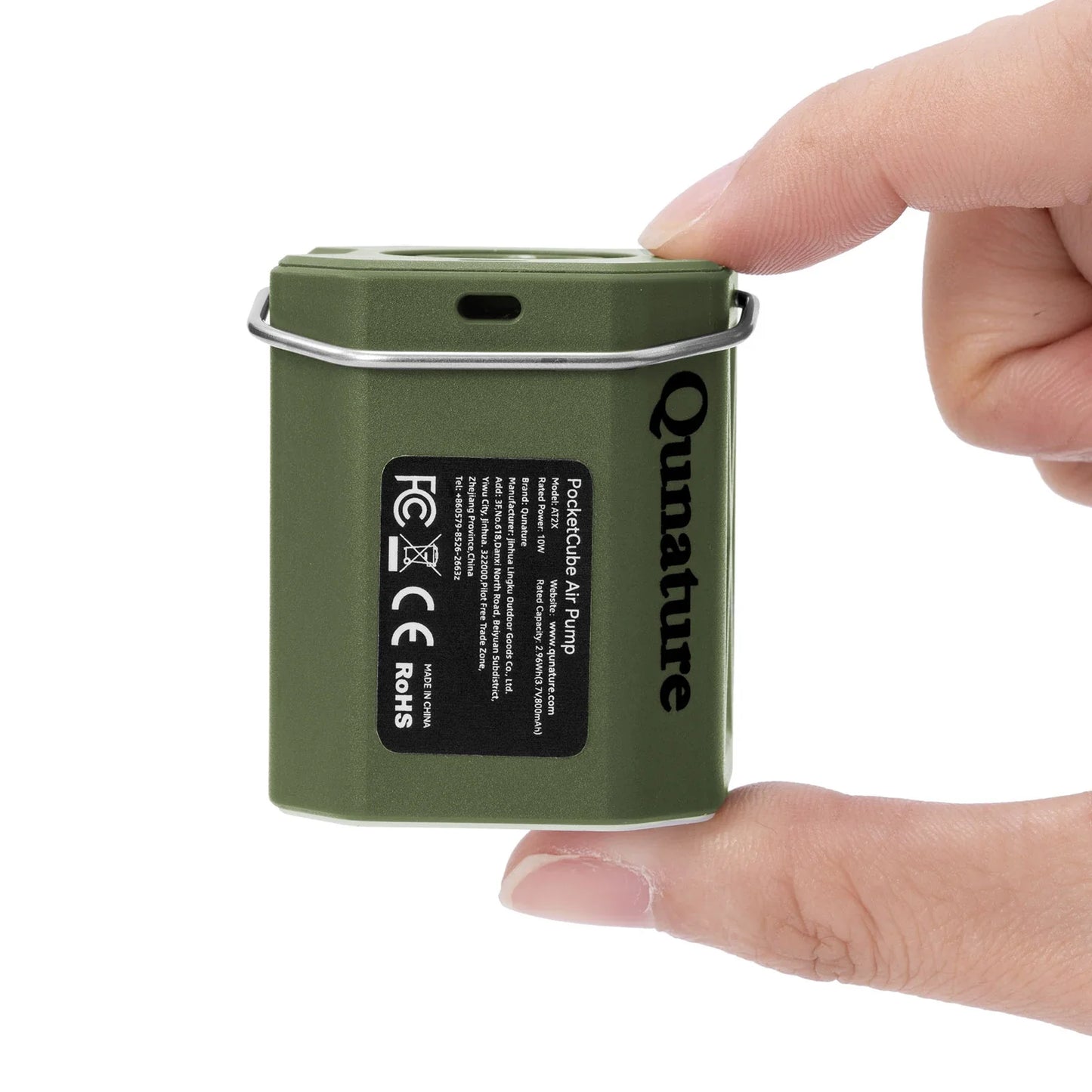 4.2 kPa Mini Air Pump with 800 mAh Battery & LED