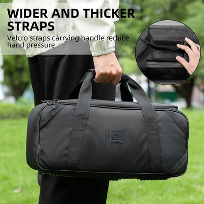 Multi-Compartment Camping Tableware Carry Bag
