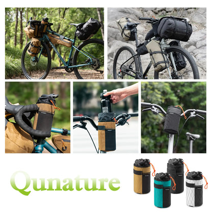 Cold Insulation Water Bottle Holder Bag for Bikepacking 1L