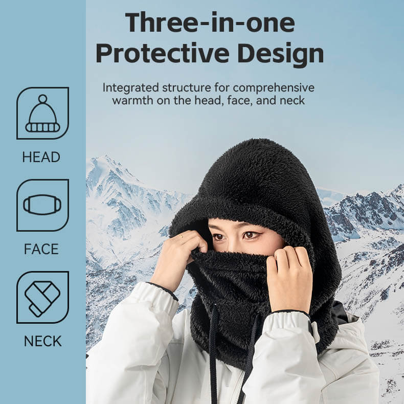 Qunature Fleece Balaclava Hood