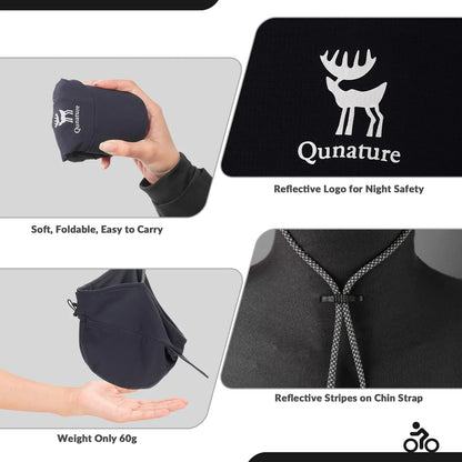 Fleece Baseball Cap with Ear Flaps – Winter Warm Hat for Windproof Running, Cycling & Hiking Cap