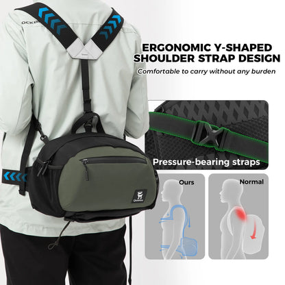 Lightweight Outdoor Backpack Waist Bag