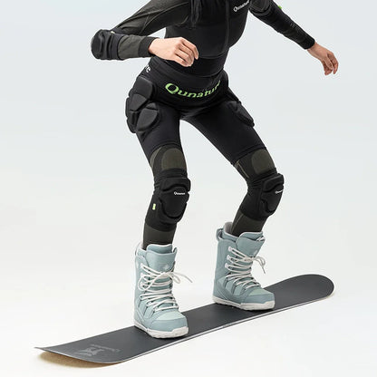 Protective Knee Pads with Thick Sponge Anti-slip for Ski