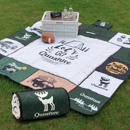 Outdoor Picnic Mat - Waterproof, Heat-Insulating, Spacious for 6-8 People
