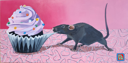 Rats Got My Cake sticker