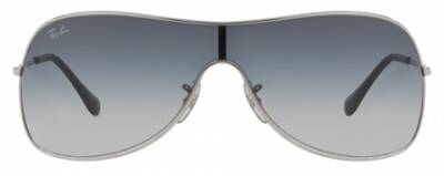 Ray-Ban 3211 003/8G Shield Sunglasses with Grey Metal Frame