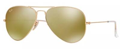 Ray-Ban 3025 112/93 Aviator Gold Mirror Sunglasses 58mm
