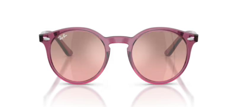 Ray-Ban Junior 0RJ9064S Kids Sunglasses Classic Round 44mm