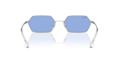 Ray-Ban 0RB3728 003/8055 Metal Frame Blue Lens Sunglasses 55mm