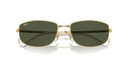 Ray-Ban 0RB3732 001/3156 Metal Frame Men's Sunglasses 56mm
