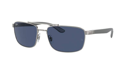 Ray-Ban 0RB3737 004/8060 Metal Square Men's Sunglasses 60mm