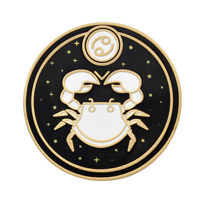 Astrological Zodiac Sign Pin - Star Sign / Astrology Enamel Pins for Birth Sign / Birthday Gift
