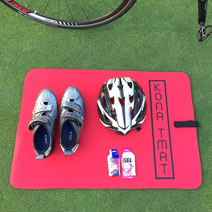 Kona T Mat — Triathlon Transition Mat | Neoprene | 29" x 21.5"