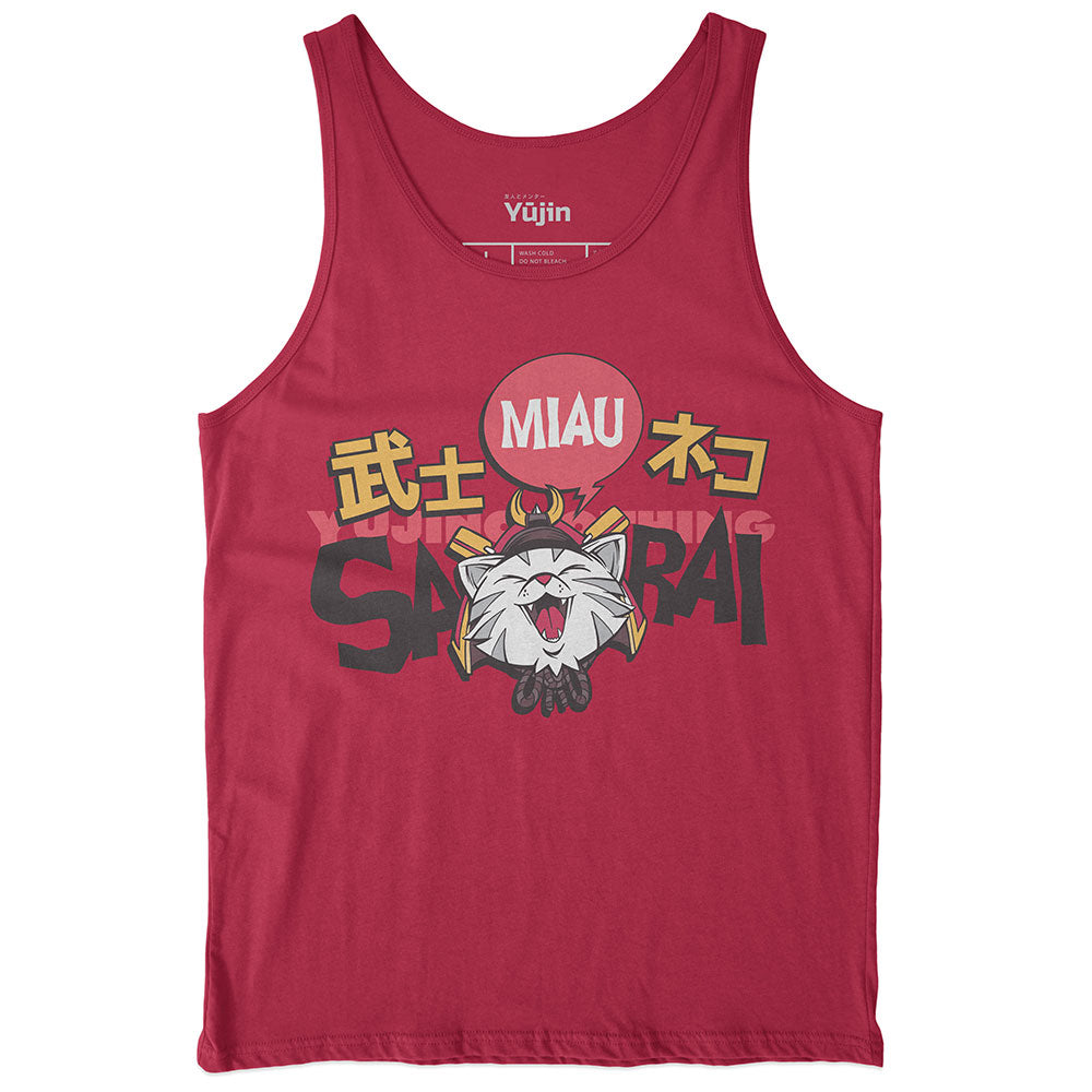 Samurai Cat Tank Top