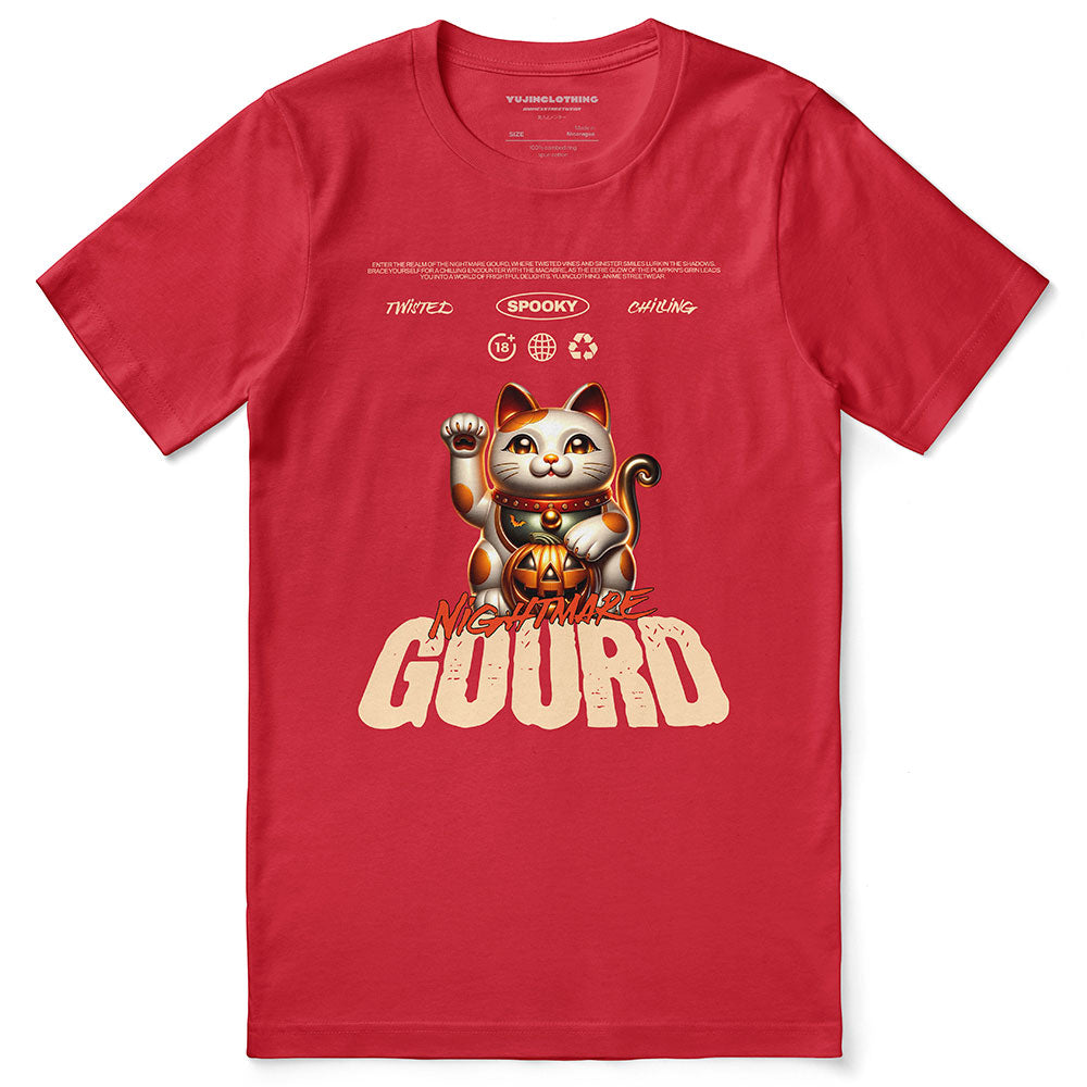 Gourd Nightmare Cat T-Shirt