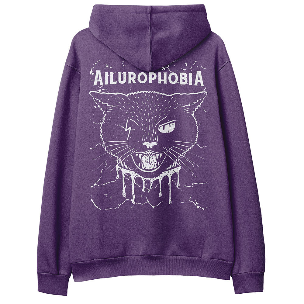 Ailurophobia Premium Cat Hoodie