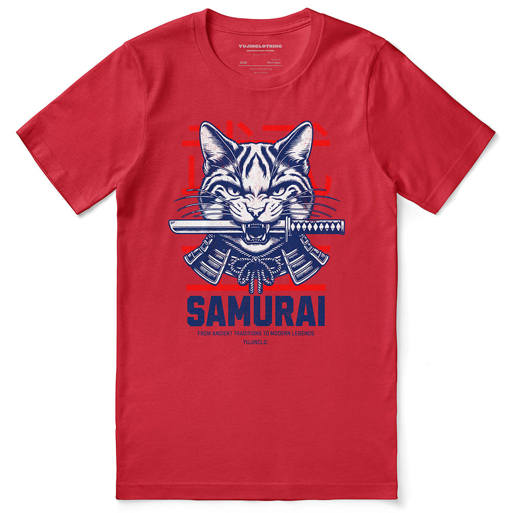 Samurai Cat T-Shirt