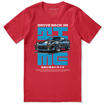 Back In Time Car T-Shirt