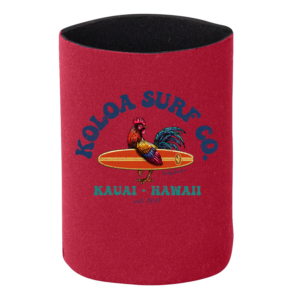 Koloa Cocky Surfer Koozie