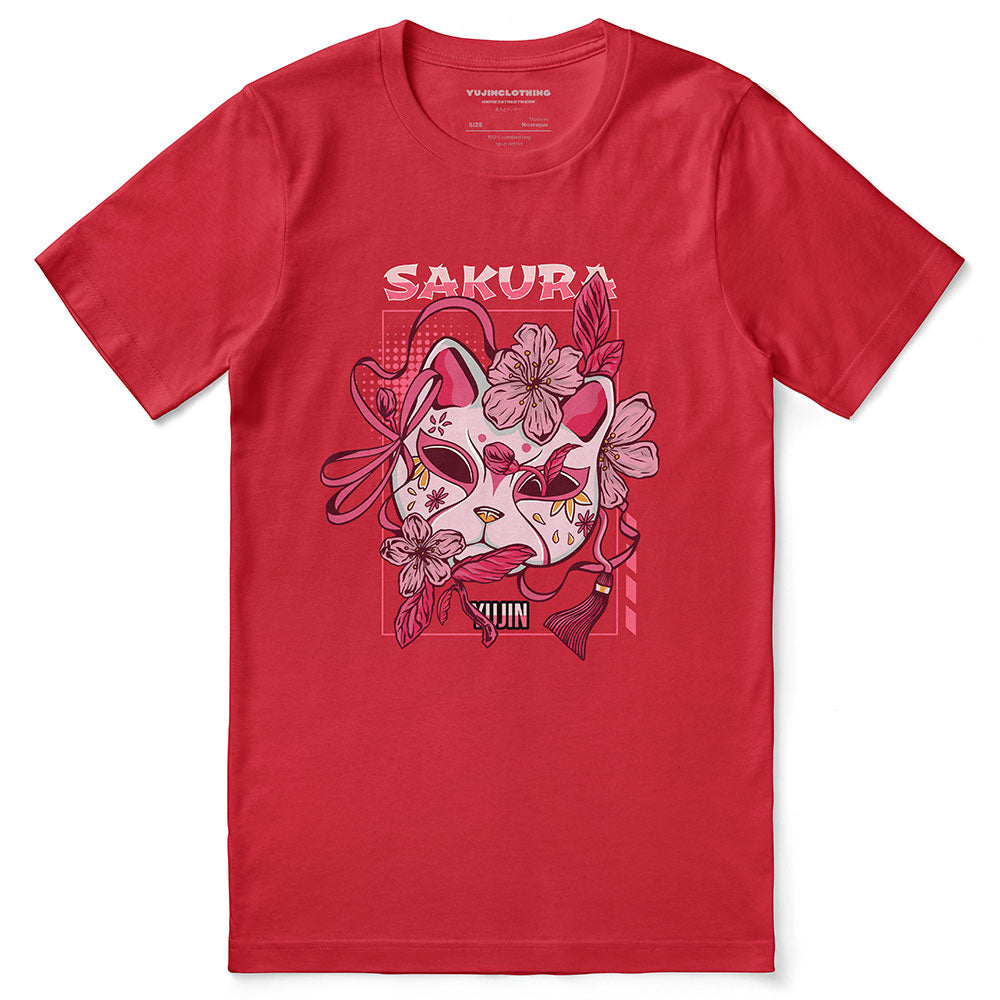 Sakura Cat T-Shirt