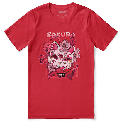 Sakura Cat T-Shirt