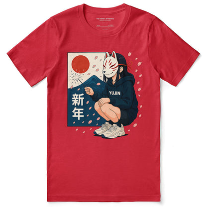 Kitsune Spark Sakura T-Shirt