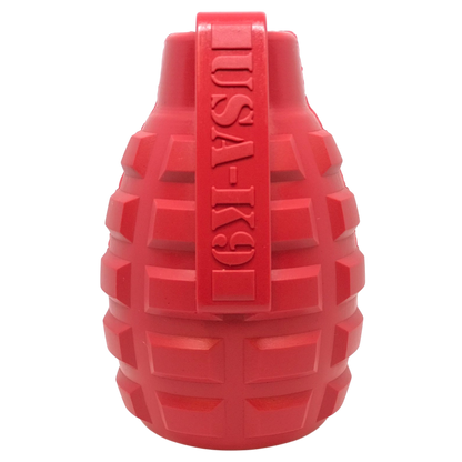 Grenade eDispenser Durable Dog Chew Toy & Treat Dispenser