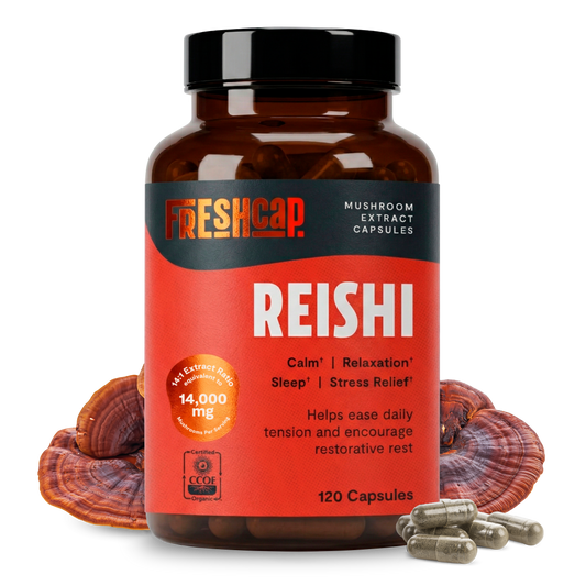 Reishi Mushroom Extract Capsules - Triathlete Store
