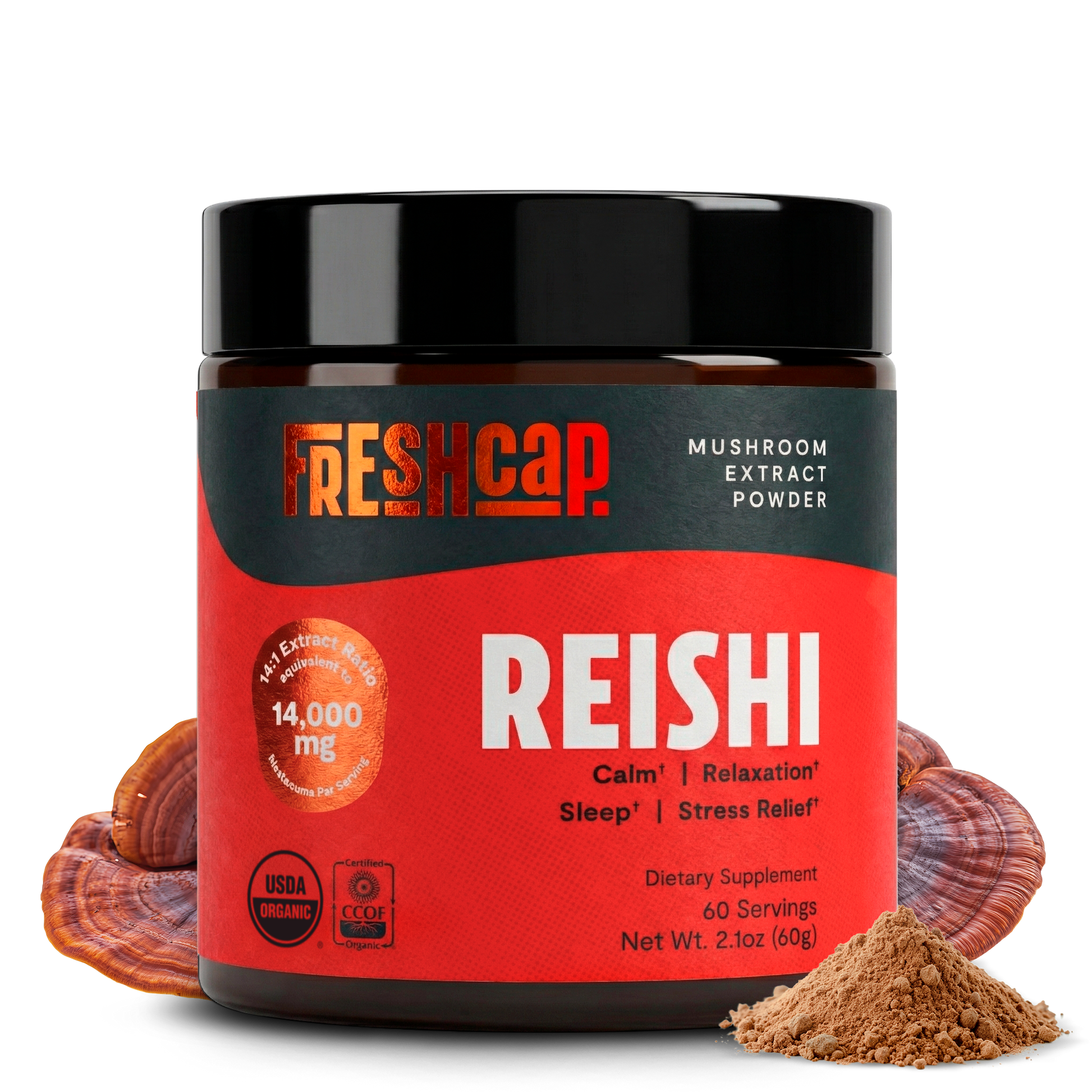 Reishi Mushroom Extract Powder - Triathlete Store