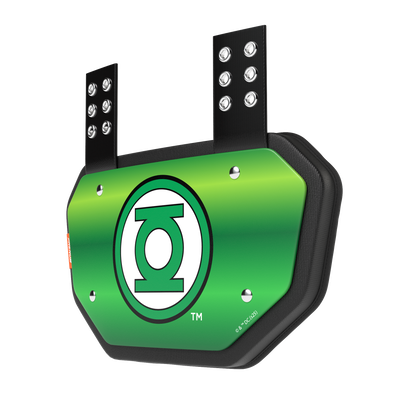 Phenom Elite Football Back Plate - Green Lantern