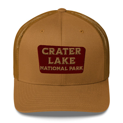 Crater Lake National Park Embroidered Trucker Hat