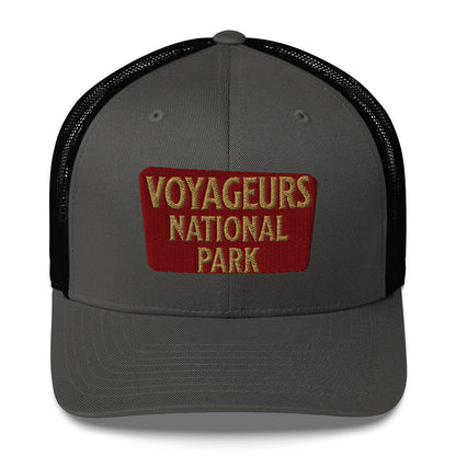 Voyageurs National Park Sign Embroidered Trucker Hat