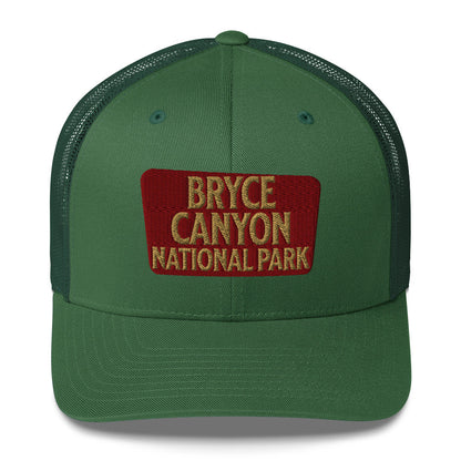 Bryce Canyon National Park Sign Embroidered Trucker Hat