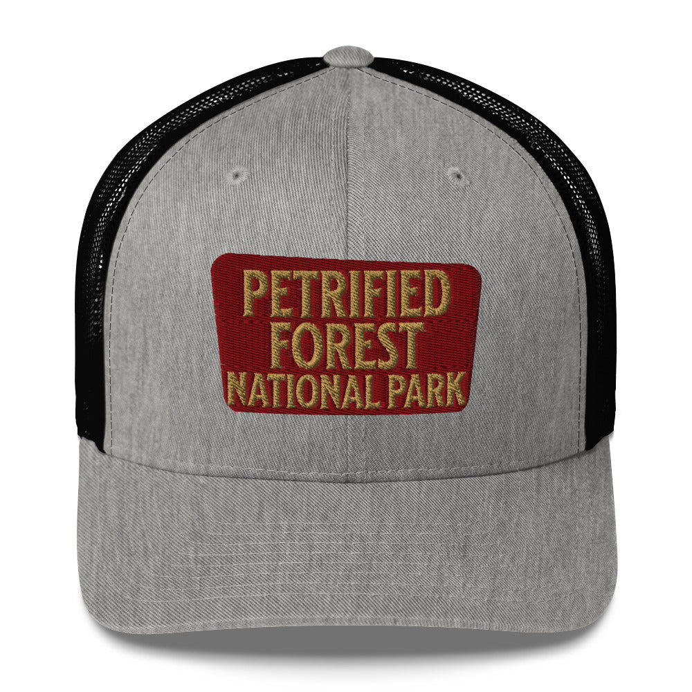Petrified Forest National Park Sign Embroidered Trucker Hat