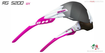 SH+ Sunglasses RG 5200 WX (Smaller Lens) White/Pink