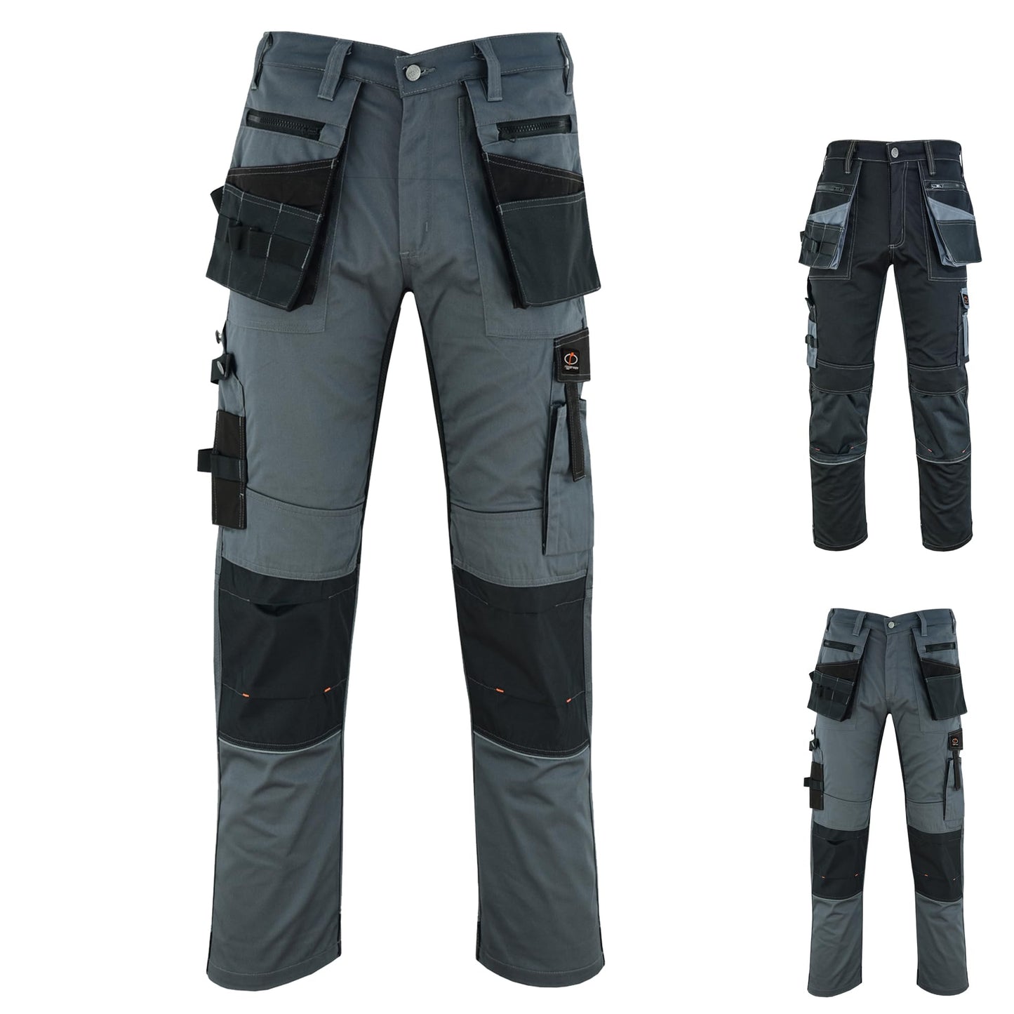 Riggermen Mens Work Pants Lightweight Cargo Tactical Trouser with Holster Pockets Relaxed Fit Safety Pants for Construction - Triathlete Store