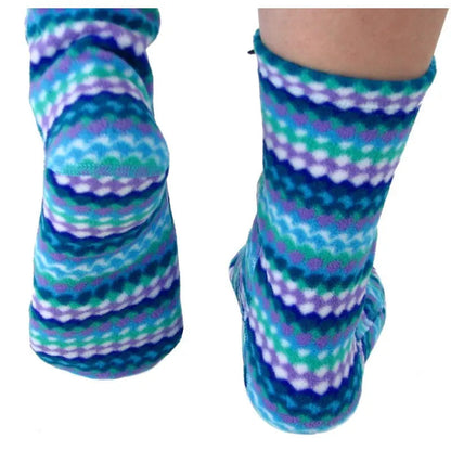Kids' Fleece Socks - Ripple