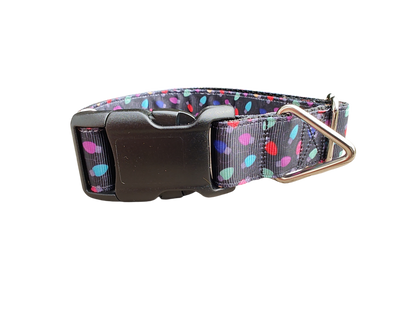 Christmas Lights Nylon Dog Collar