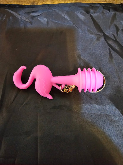 Flamingo wine stopper