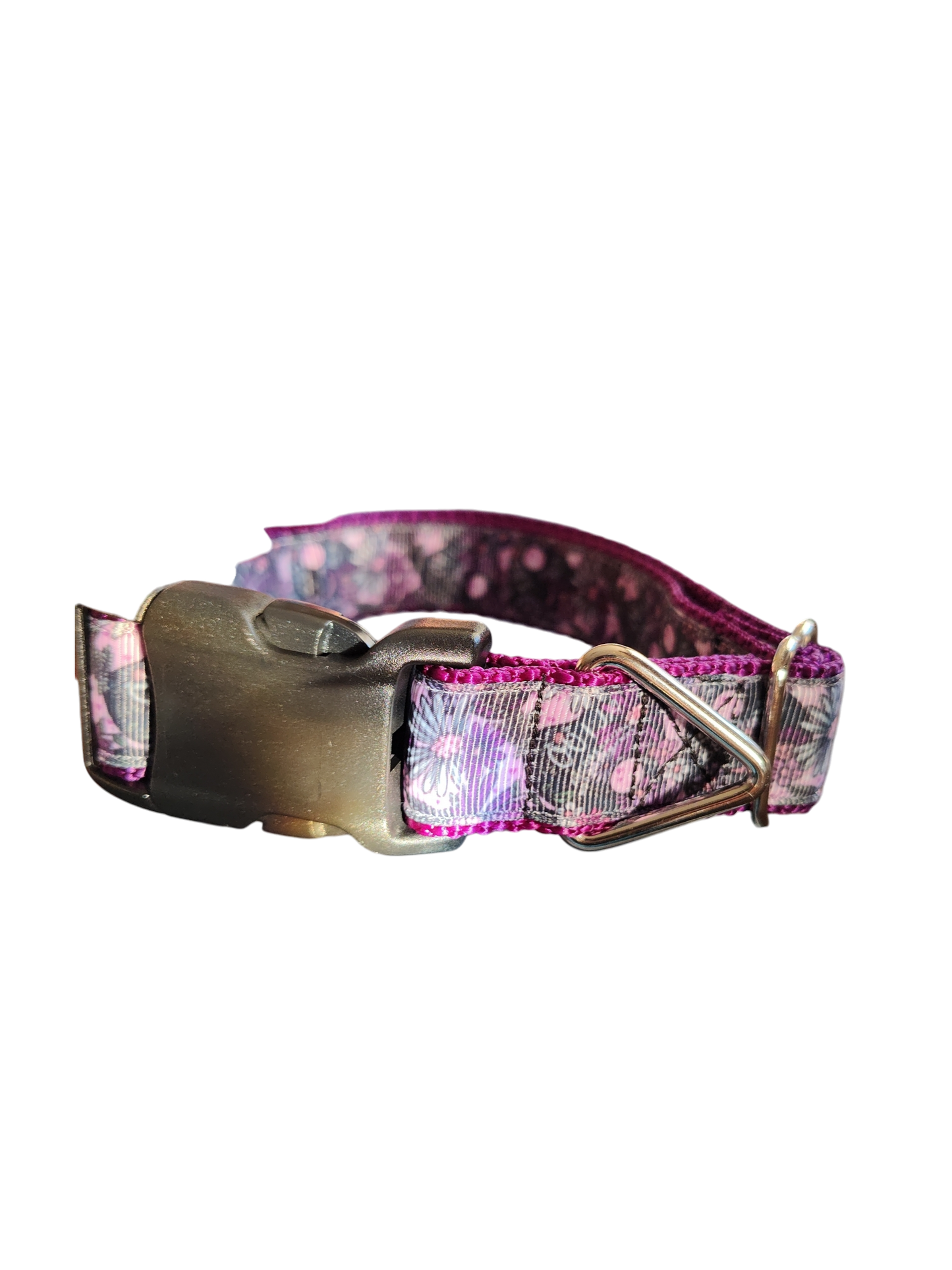 Ouija Floral Nylon Dog Collar, Leash