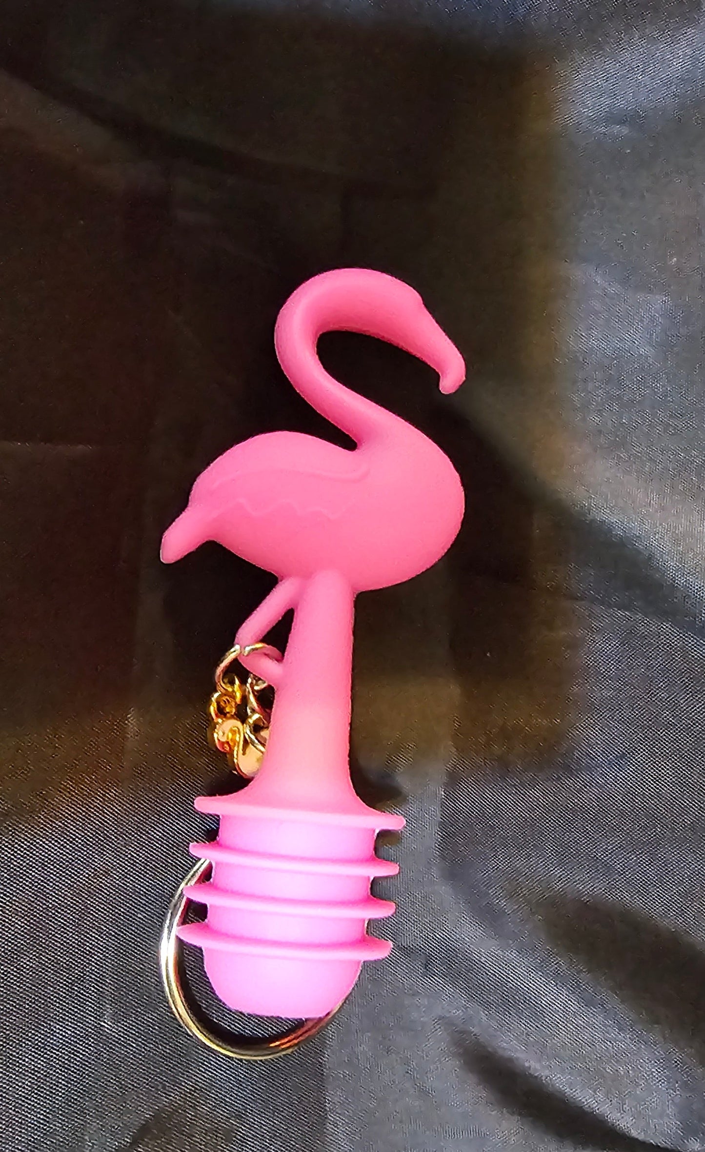 Flamingo wine stopper