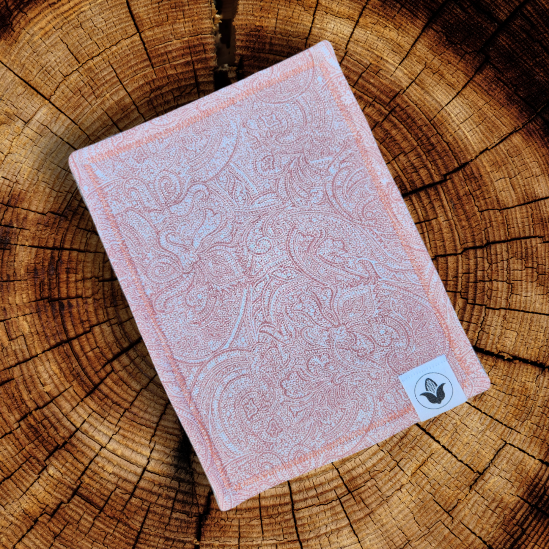 Peachy Paisley Handkerchief
